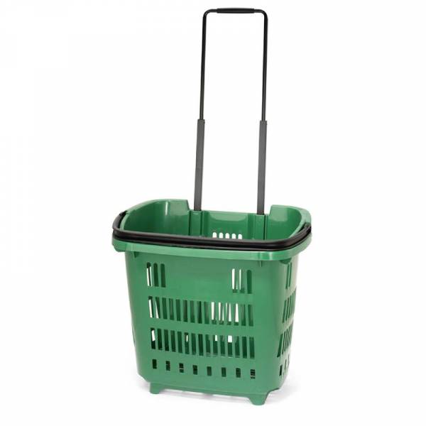 Wheeled Shopping Basket